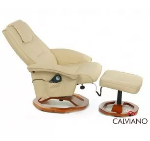 Вибромассажное TV-кресло Calviano 20 с пуфом